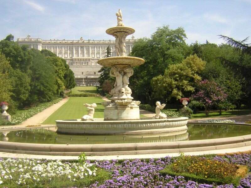 Jardins do Palácio Real de Madri