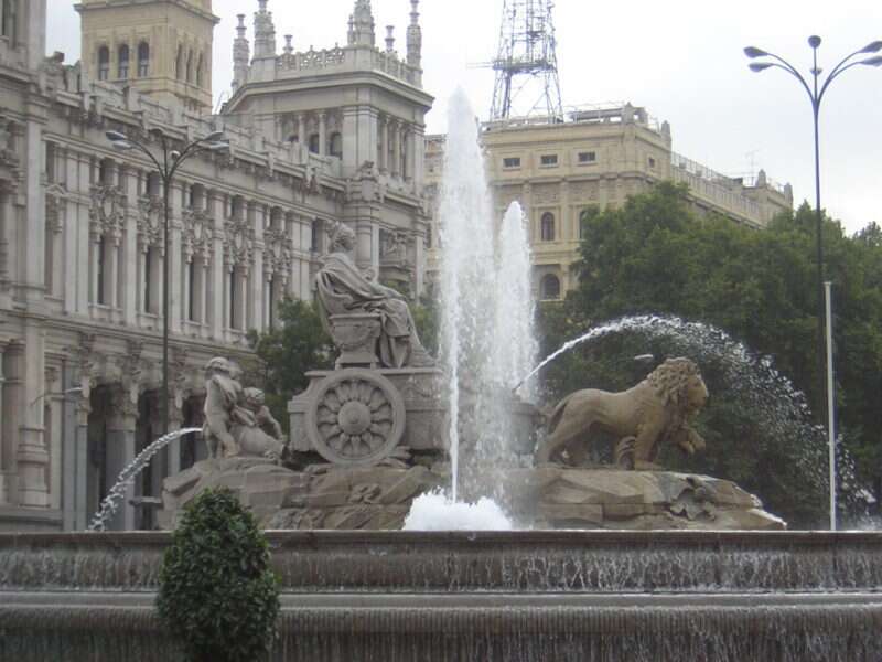 Fonte de Cibeles, uma das mais bonitas de Madrid