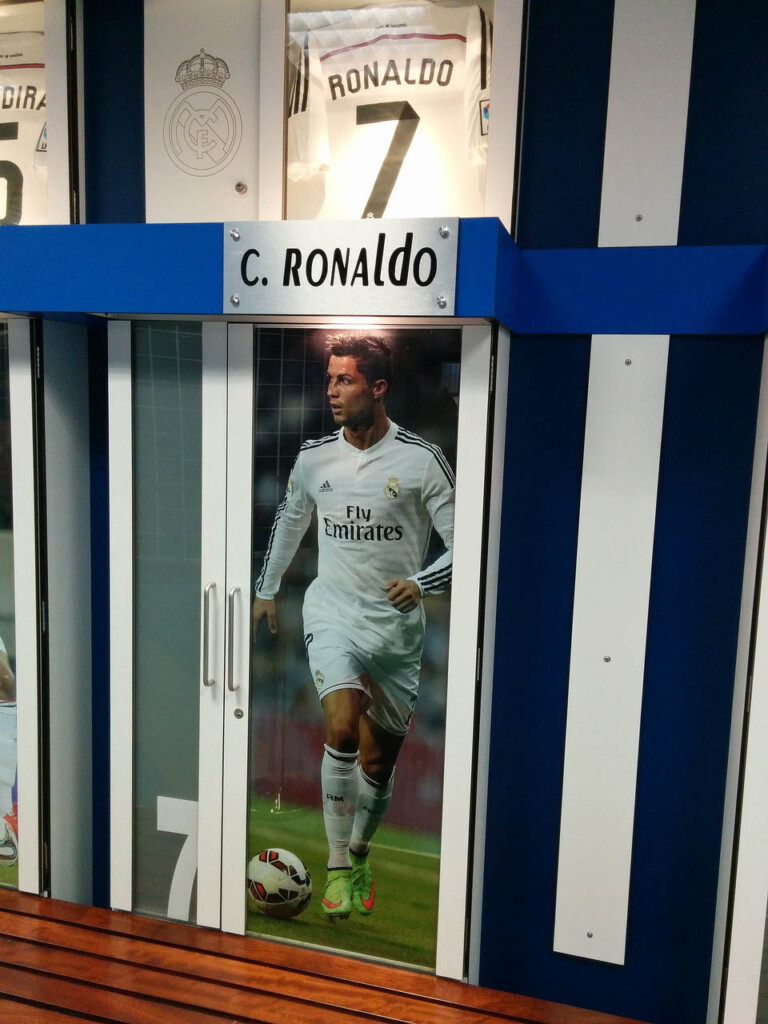 Vestiários Estádio do Real Madrid
