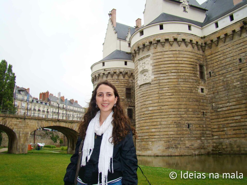 Fachada do Castelo de Nantes