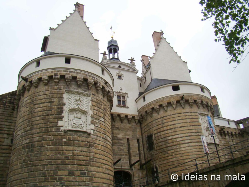 Castelo de Nantes: um dos principais pontos turísticos da cidade