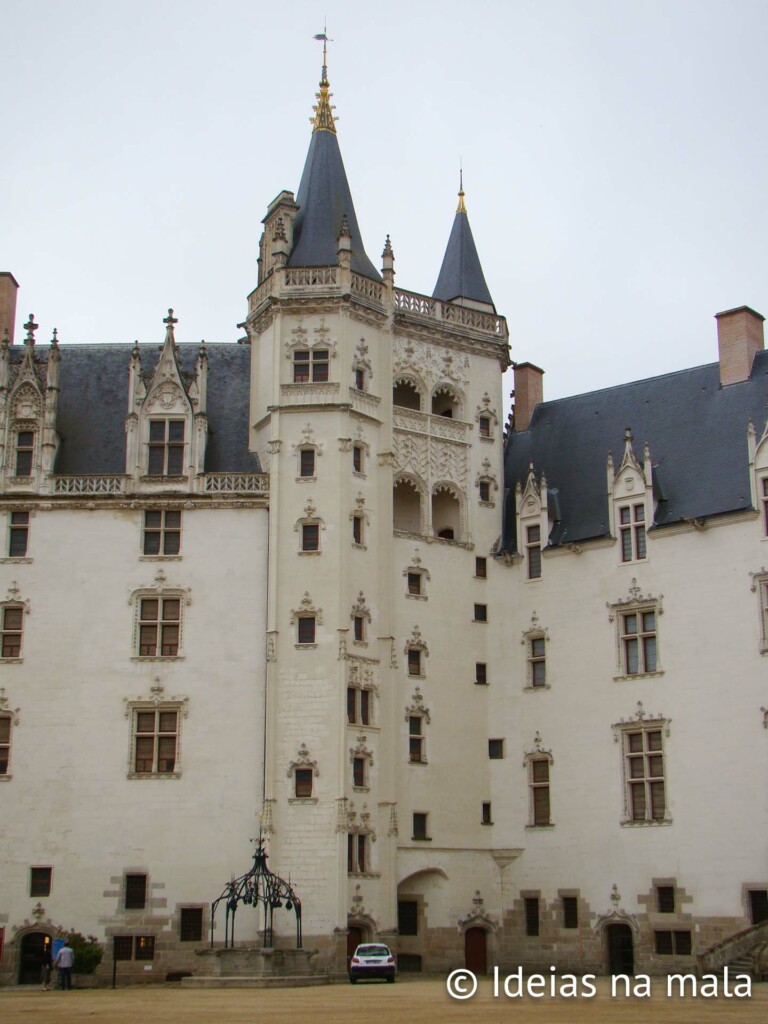 Fachada do Castelo de Nantes