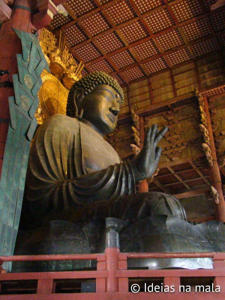 Grande Buda de Nara, uma das principais atrações turísticas da cidade
