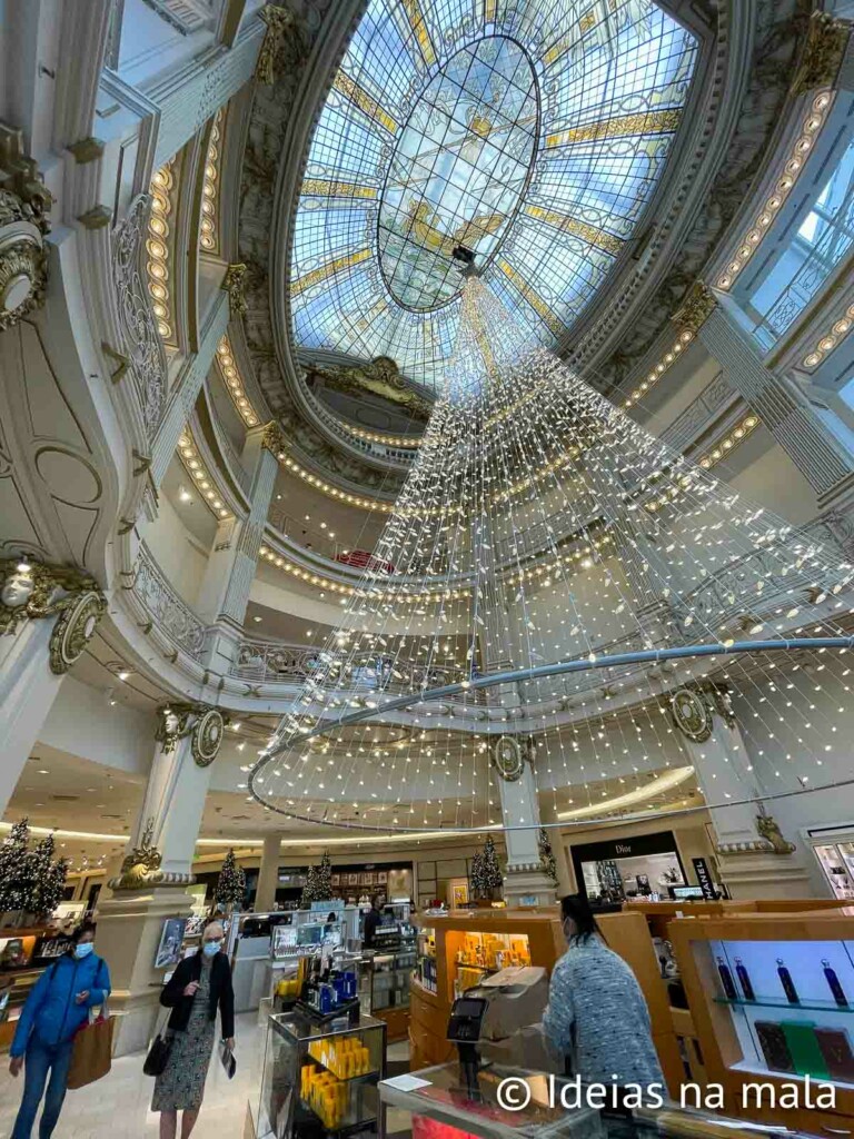 Neiman Marcus decorada para o Natal em San Francisco