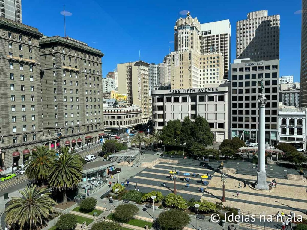 O que fazer na Union Square em San Francisco