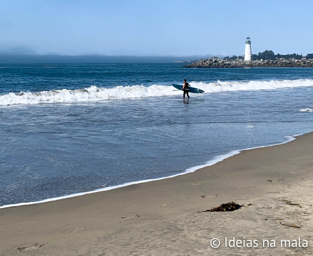 Twin Lakes State Beach em Santa Cruz