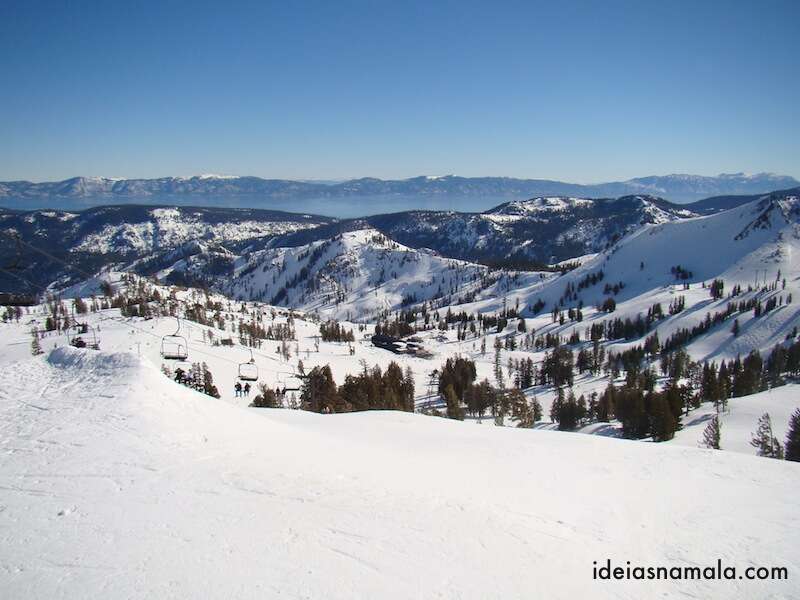 Onde ver neve e esquiar na Califórnia