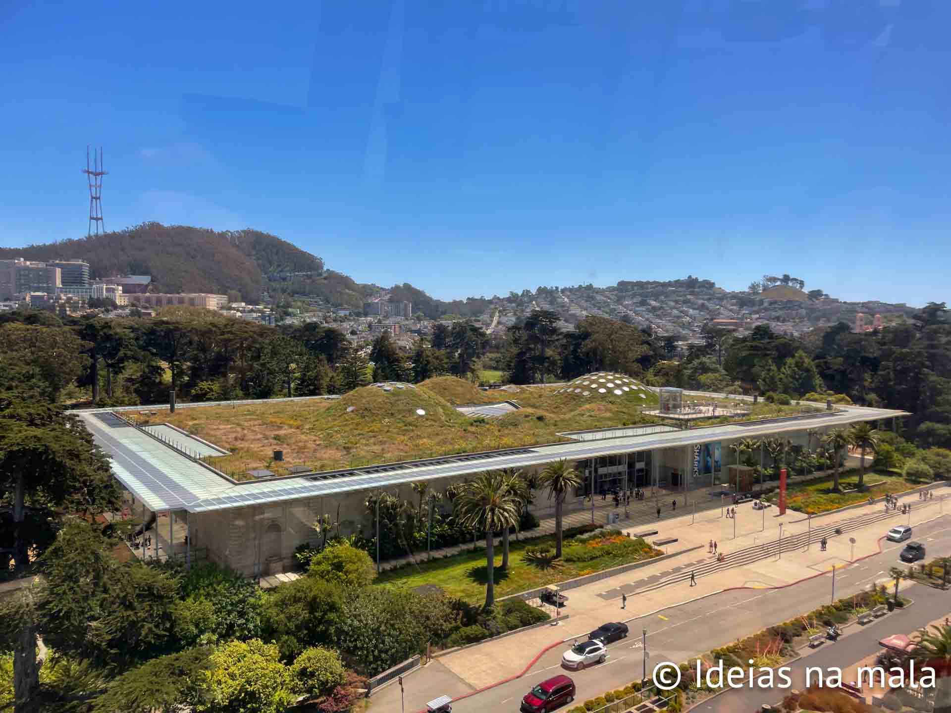Vista da San Francisco Skystar a Roda Gigante de San Francisco
