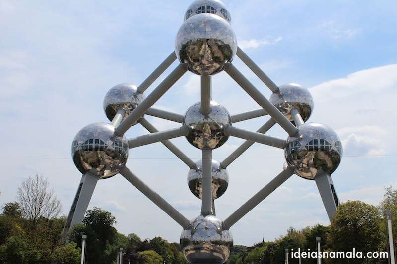 Atomium um dos pontos turísticos de Bruxelas