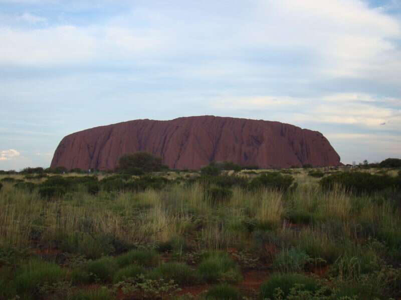 Uluru, uma das paisagens mais emblemáticas da Austrália