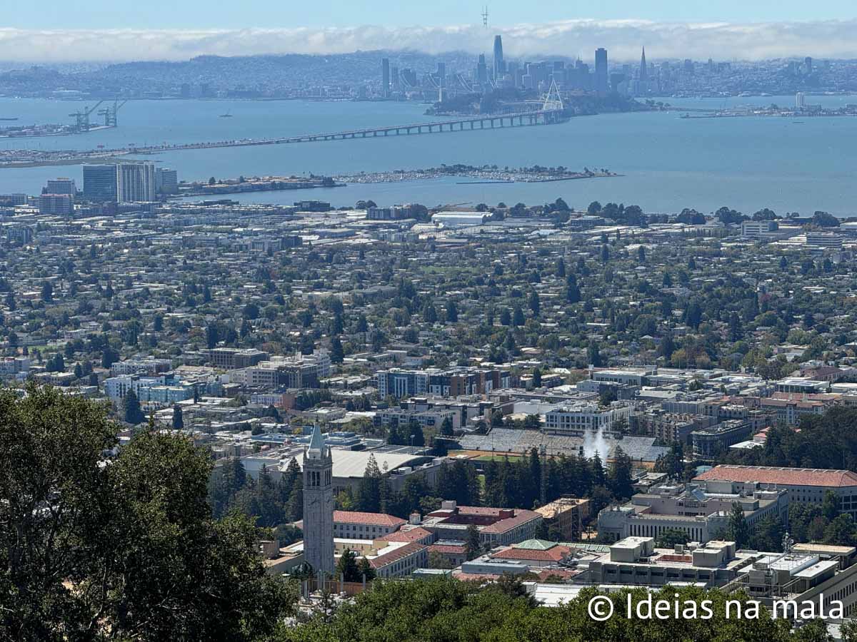 Vistas do alto do Lawrence Science Hall em o que fazer em Berkeley