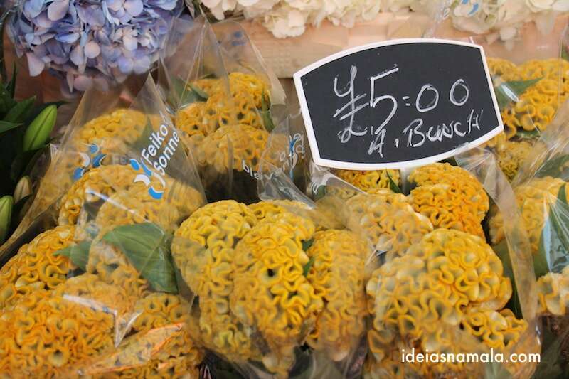 Mercado de Flores da Columbia Rd. - Londres