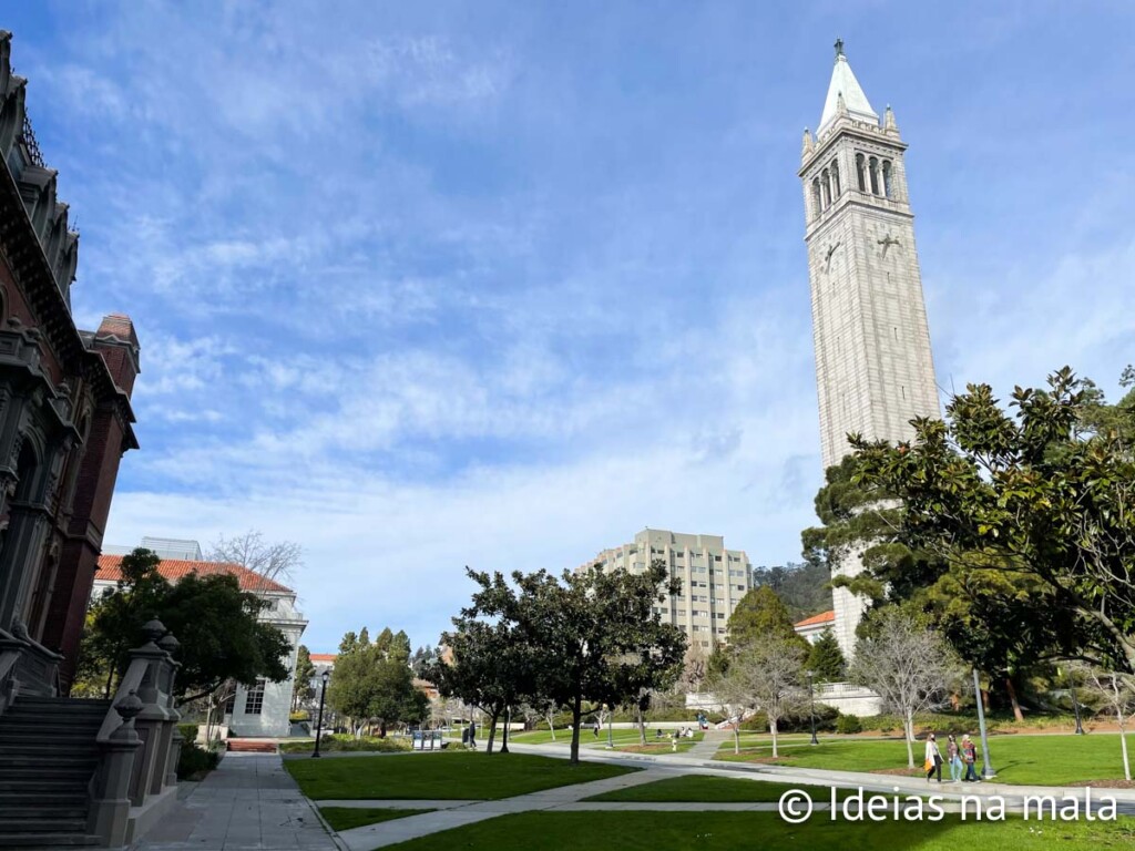 Sather Tower na Universidade de Berkeley - Califórnia