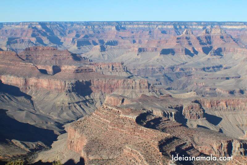 Grand Canyon national Park em cruzando os Estados Unidos de carro