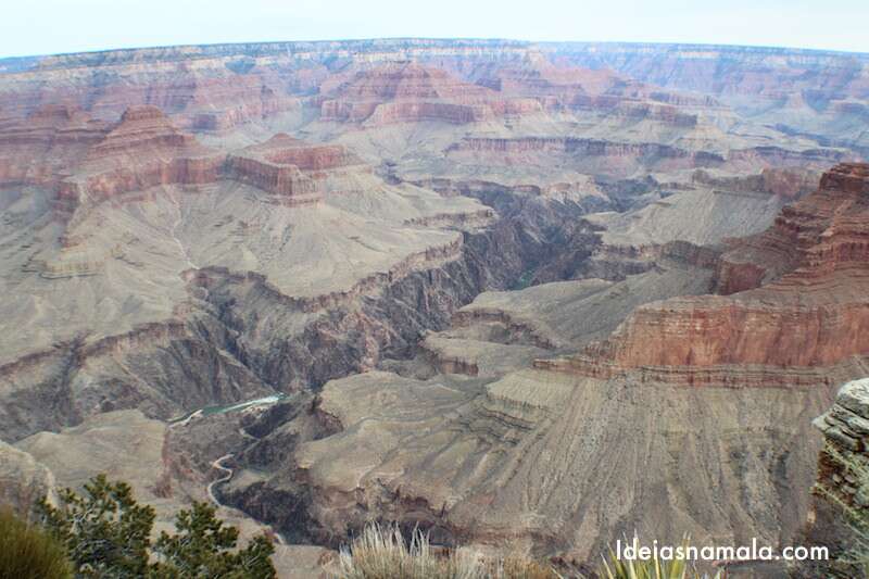 Um dia no Grand Canyon