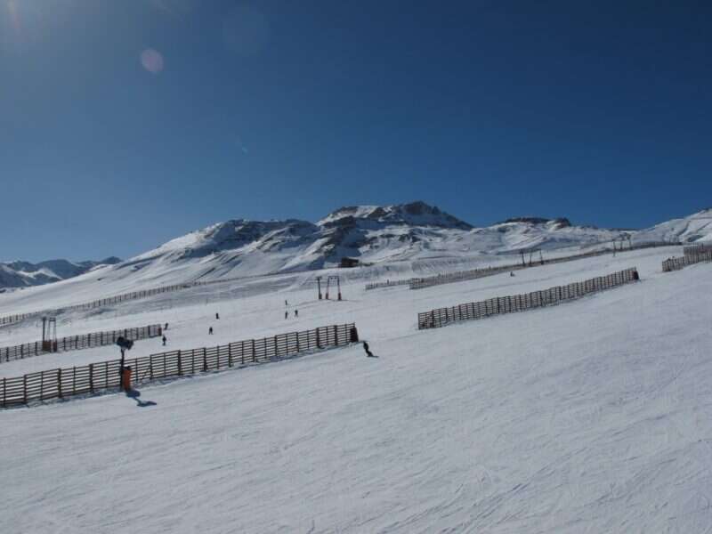 como é esquiar no Valle Nevado no chile