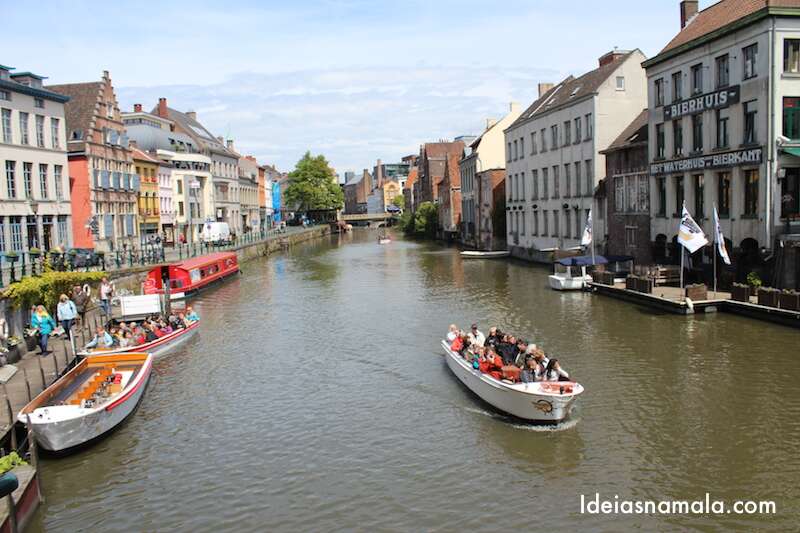 Roteiro de 1 dia em Ghent: Passeio de Barco