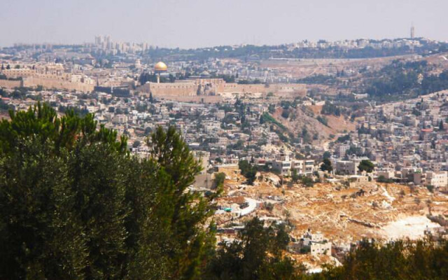 Israel vista do Yad Vashem