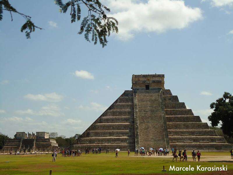 Chichen Itzá: piramides pertinho de Cancún