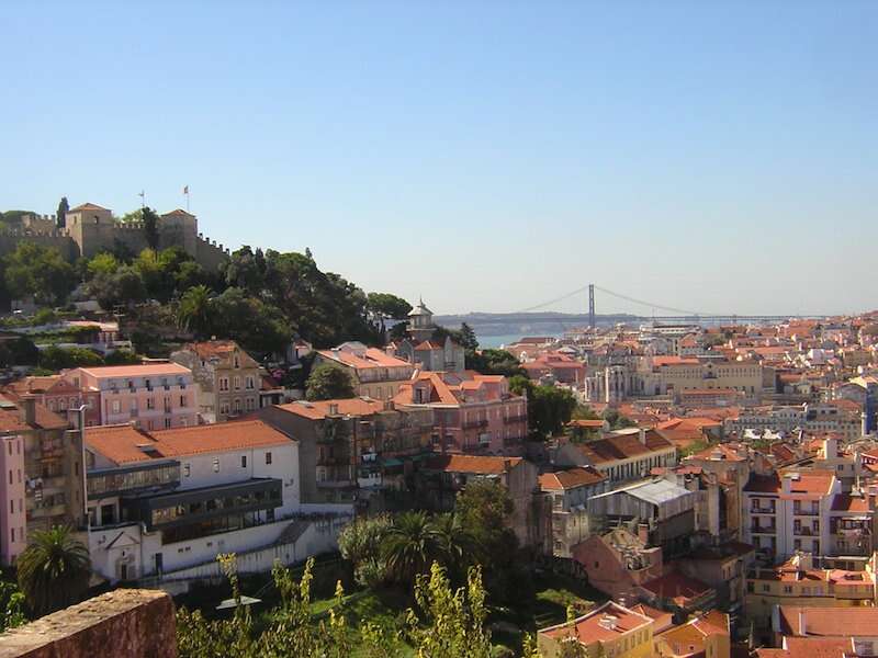 Vista Castelo de São Jorge - Lisboa