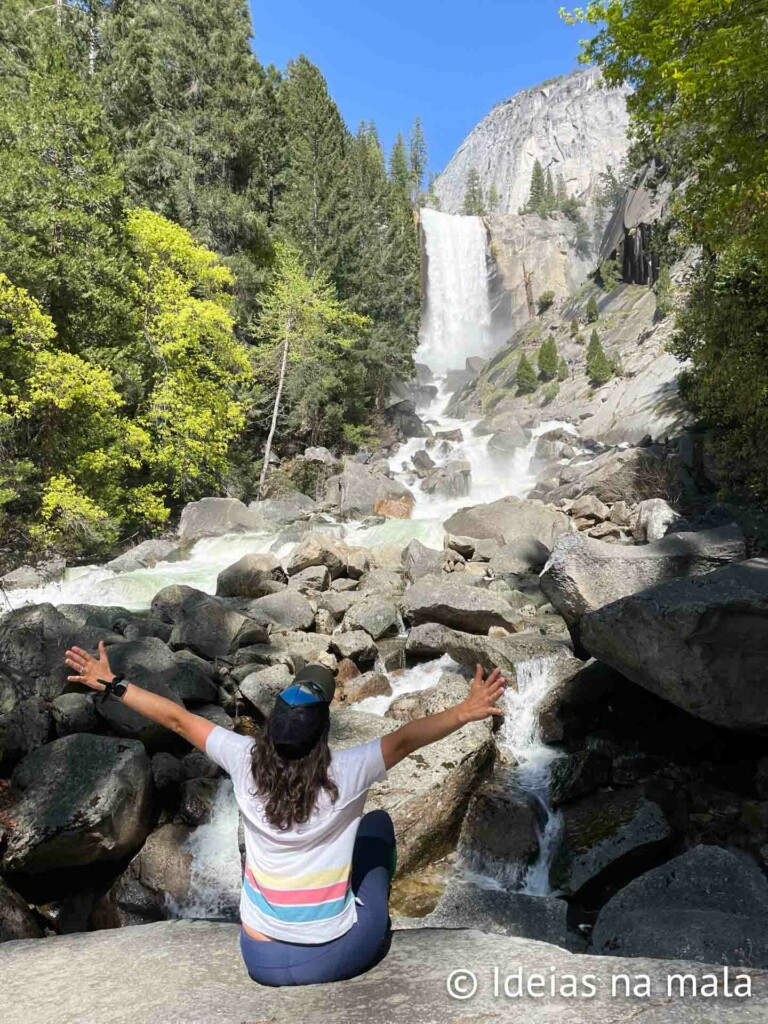 Vernal Falls no Yosemite Park