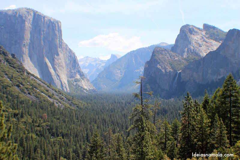 Tunnel View no Yosemite National Park