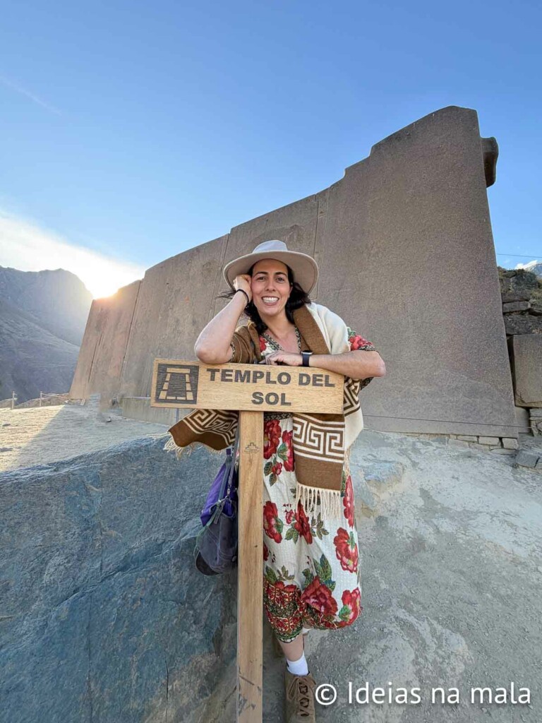 Templo do Sol em Ollantaytambo