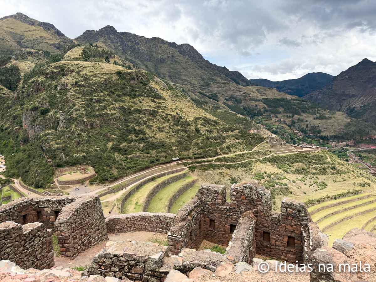 Complexo de Pissac visto do alto
