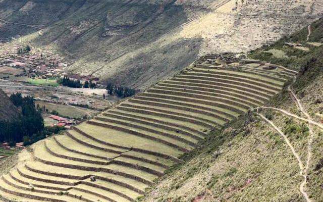 Terraços agrícolas em Pissac - Valle Sagrado