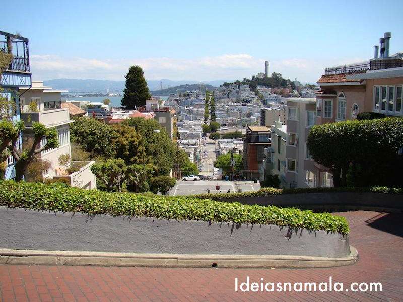 Vista Lombard Street - San Francisco
