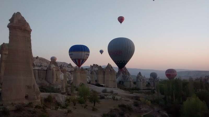 passeio balão Capadocia