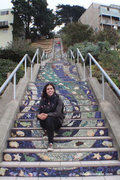 Escadaria Mosaico - San Francisco