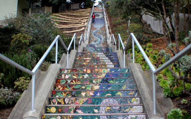 Mosaic Steps San Francisco
