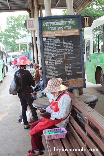 Estação de ônibus de Vientiane