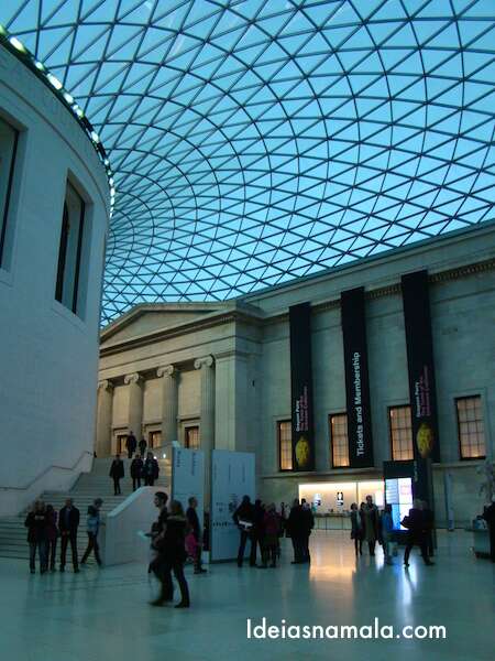 British Museum em roteiro de Londres