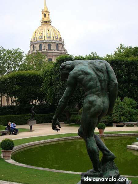 Lugar especial em Paris: museu Rodin e suas esculturas fenomenais.