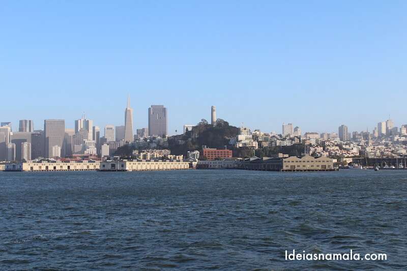 San Francisco vista do mar