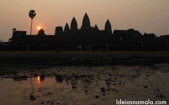 Nascer do sol - Angkor Wat