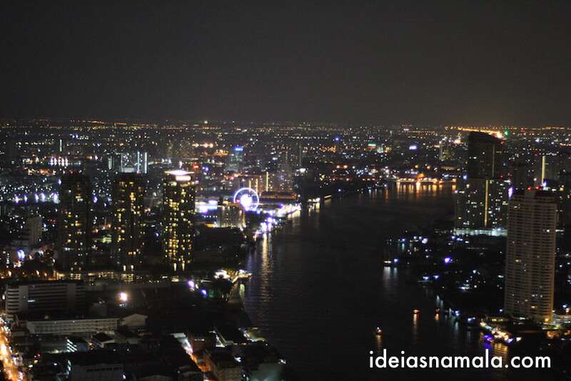 Bangkok visto do Sirocco