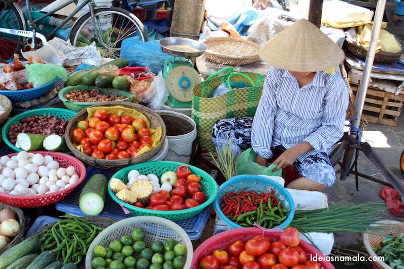 Mercado em Hoi An