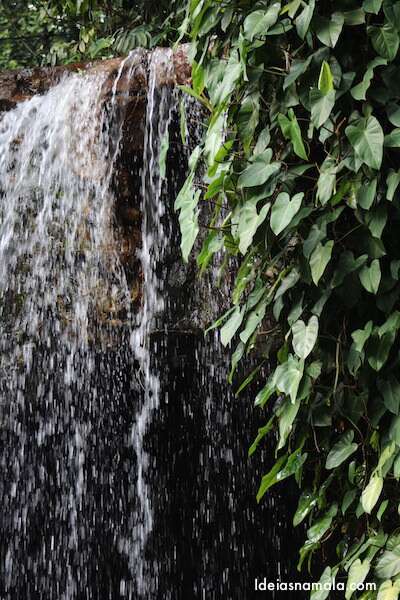 Cachoeira no jardim Botânico de Cingapura