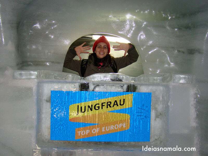 Palácio de gelo do Jungfrau