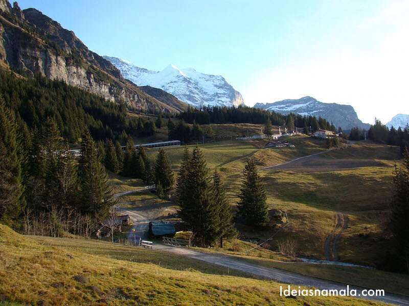 Decida do Jungfrau - Suiça 
