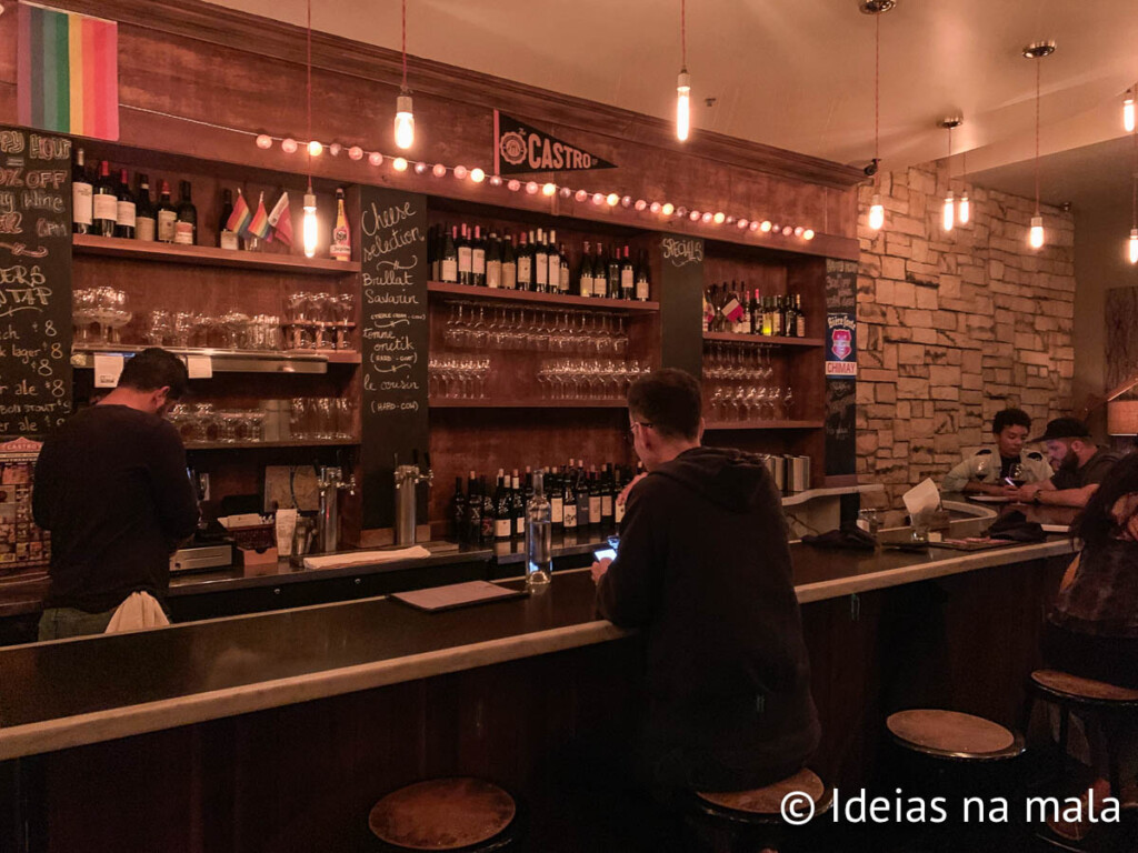 Ambiente do Blush! no Castro em San Francisco
