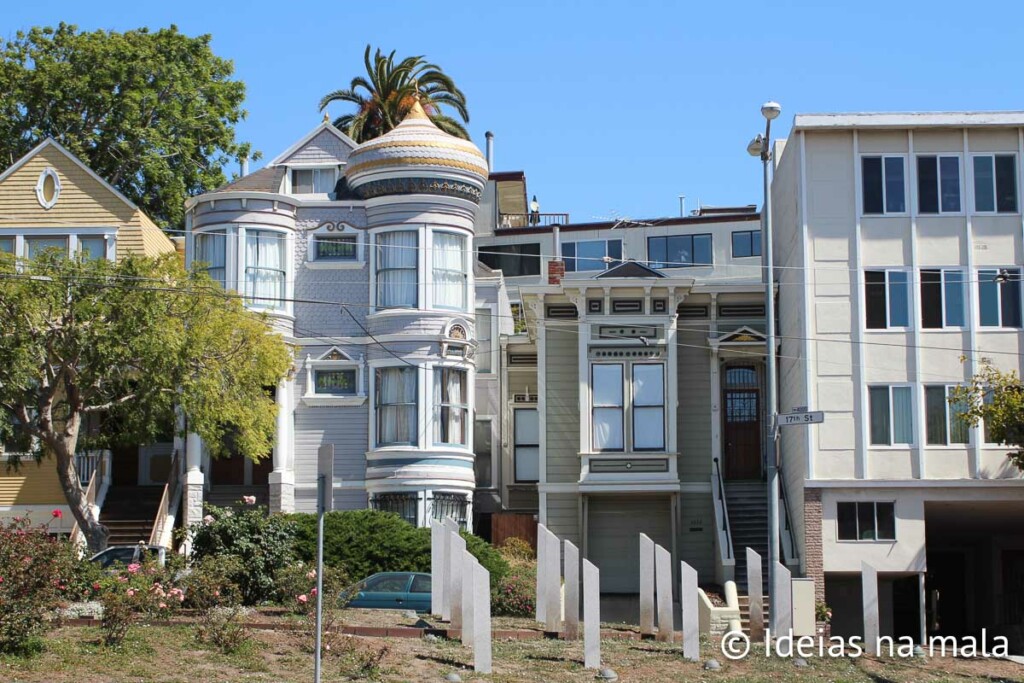 Pink Triangle Park no Castro em San Francisco