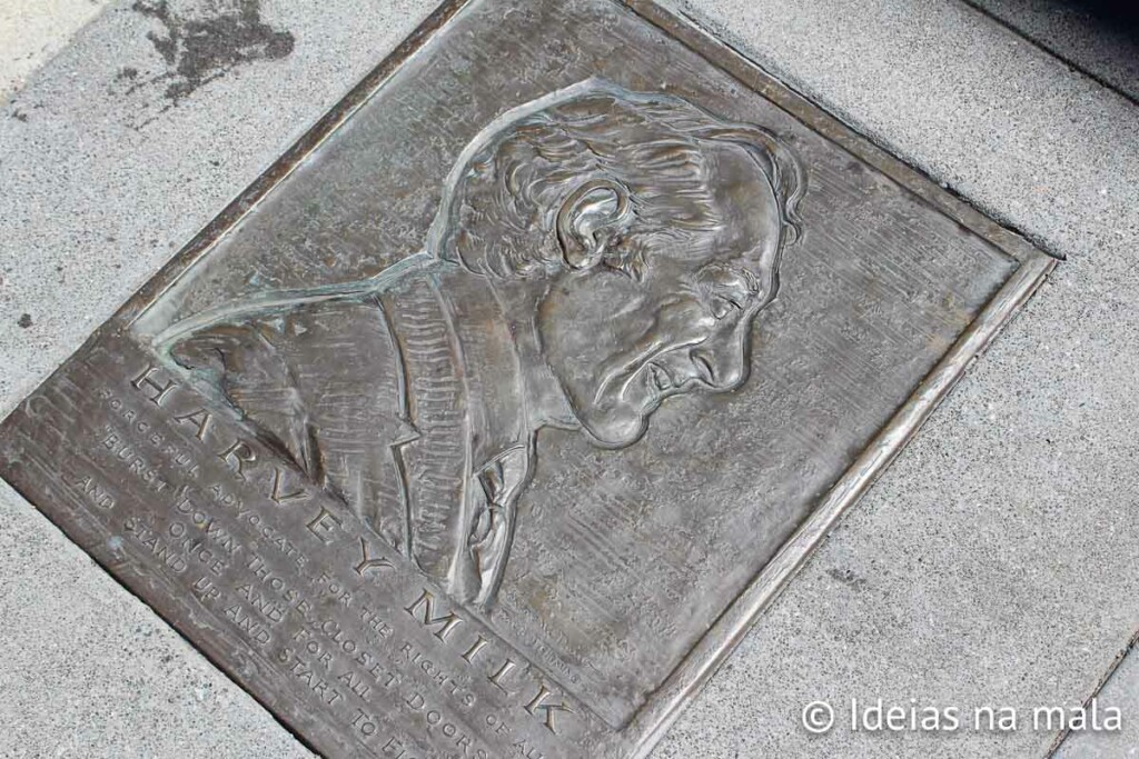 Placa de Harvey Milk no Castro