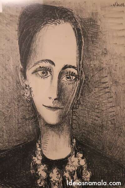 Ângela Rosengart pintado por Picasso