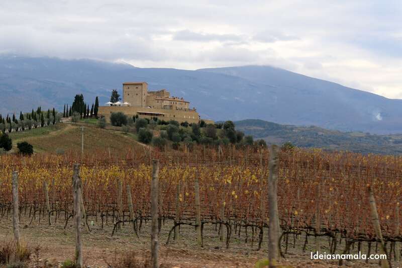 Castelo na Toscana - Castelo Di Velona