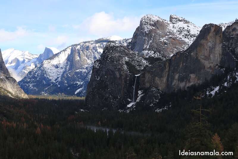 Yosemite Park no Inverno