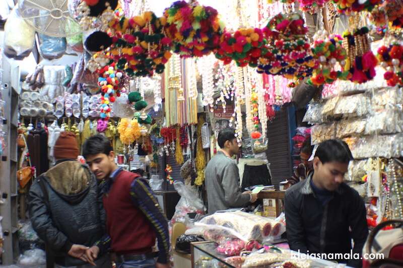 Kinari Bazar - o mercado de Old Delhi
